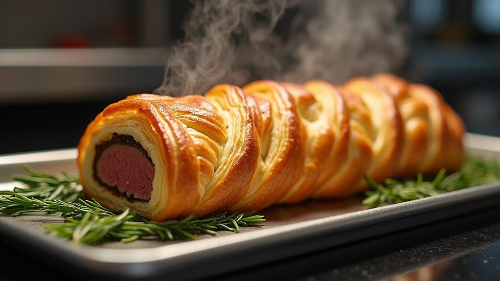 bake beef wellington now