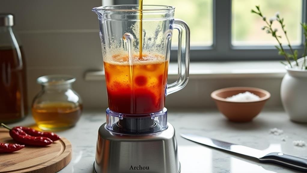 blend glaze ingredients thoroughly