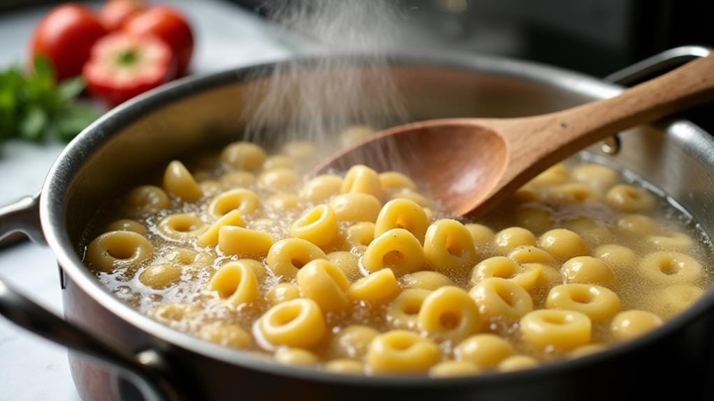 cook pasta al dente