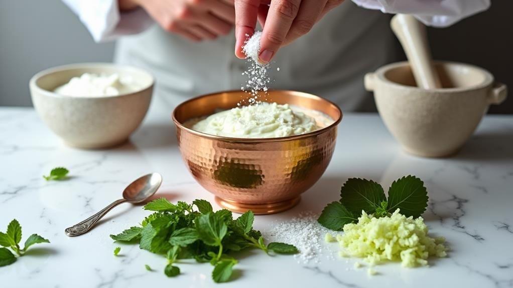 prepare mint raita now