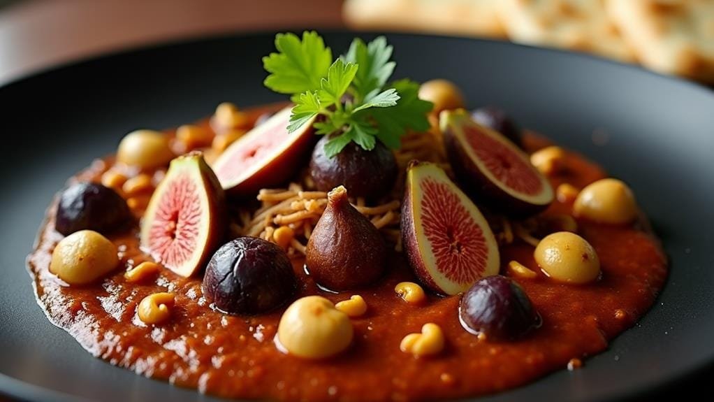 Slow-Cooked Duck Vindaloo With Fig and Cashews