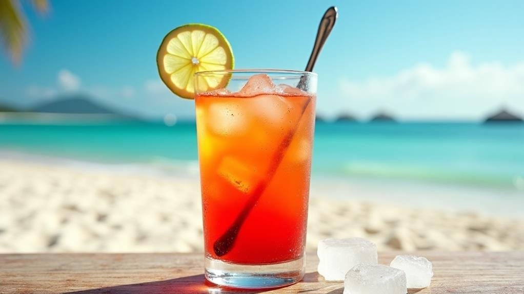 add bitters then stir