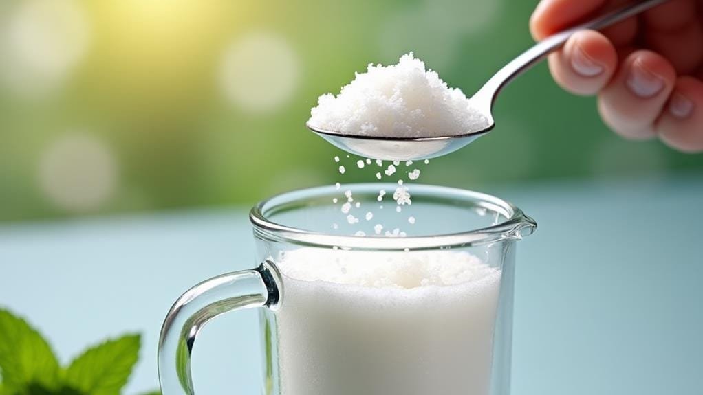 add exact sugar measurement