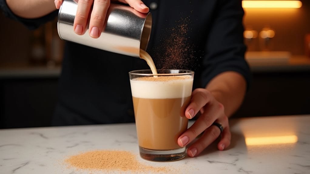 add liquors to shaker