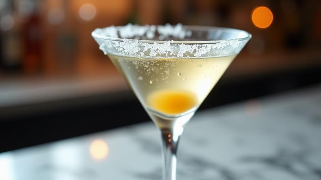 chill glassware before serving