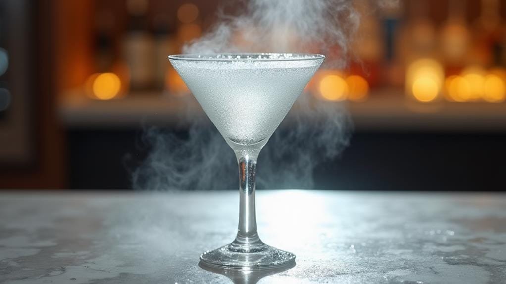 chill martini glass now