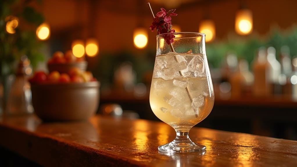 chilled ice added first