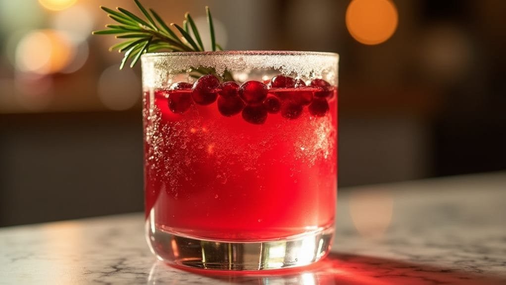 Frosted Pomegranate Fizz With Rosemary 2 cooking instructions and ingredients