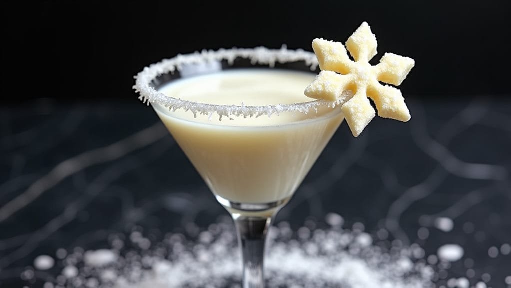 Winter Wonderland White Chocolate Martini 2 cooking instructions and ingredients