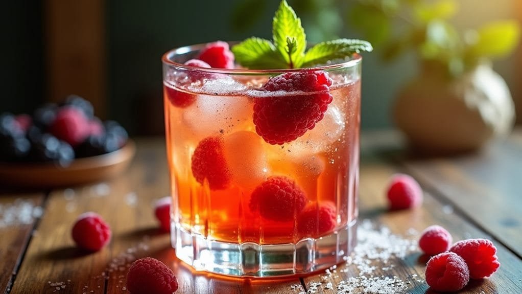 Merry Berry Bramble With Sugared Fruit 2 cooking instructions and ingredients