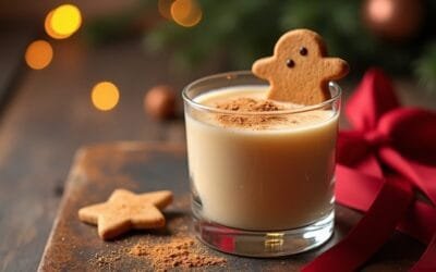 Christmas Eve Cookie Liqueur With Cream