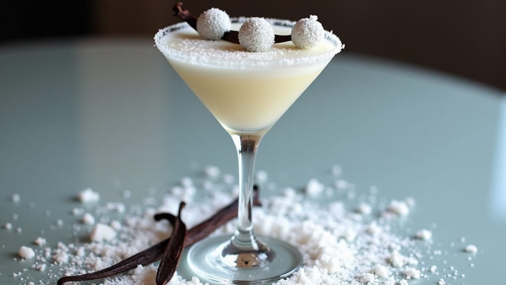 Winter Wonderland White Chocolate Martini