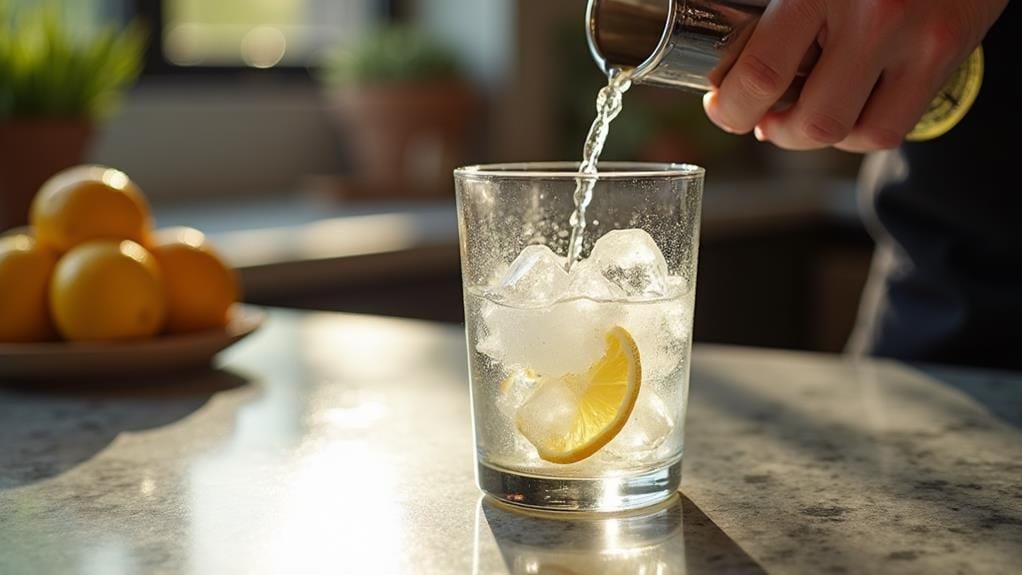 fill shaker with ice