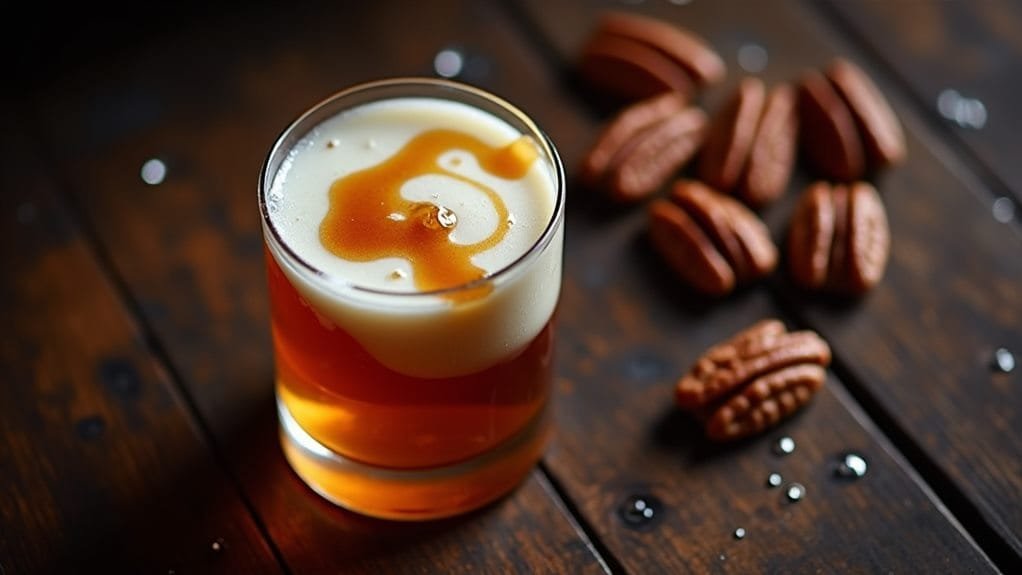 Maple Pecan Bourbon With Cream Float 10 finalizing the discussion
