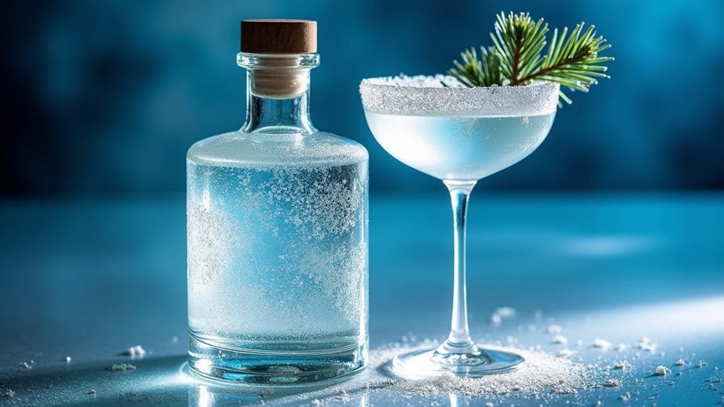 Winter Frost Gin With Silver Sugar