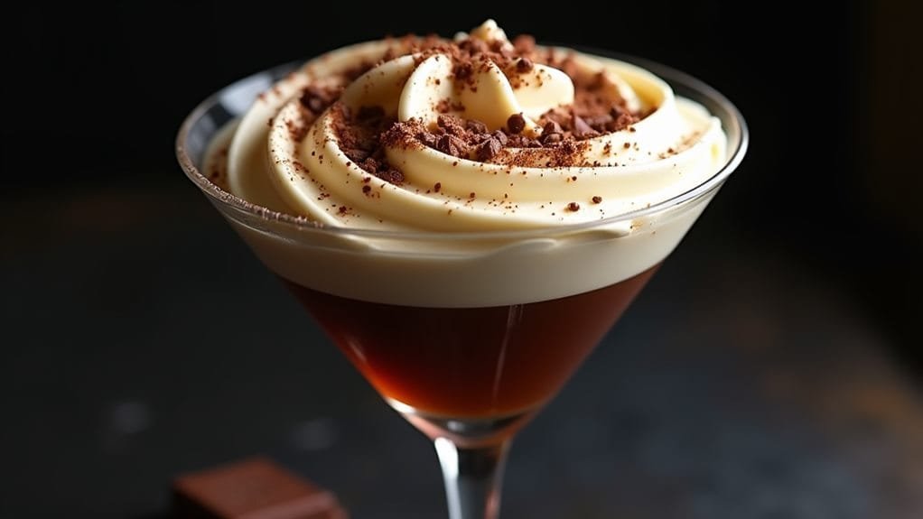 garnish with whipped cream