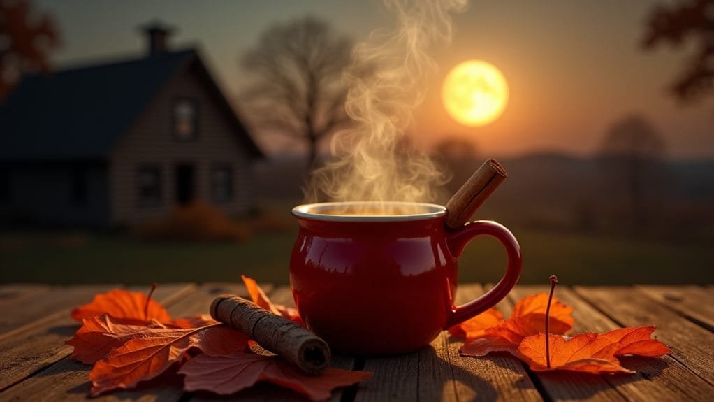 Thanksgiving Harvest Moon With Apple Cider 5 gently heat the liquids