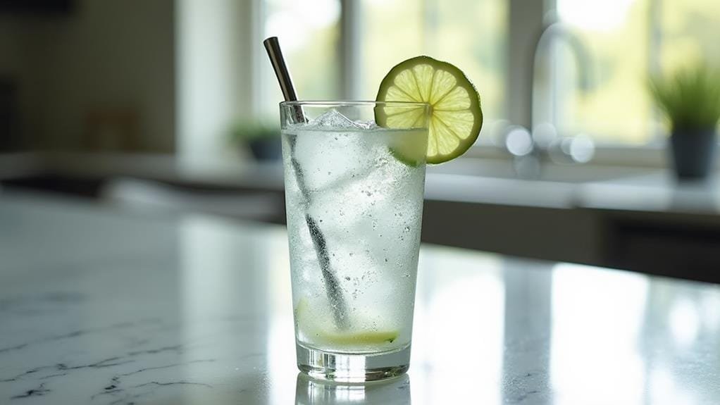 gently stir with spoon