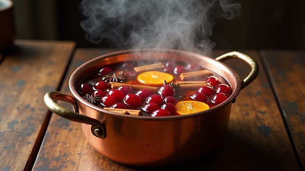 Turkey Day Punch With Autumn Spices 5 heat mixture together now