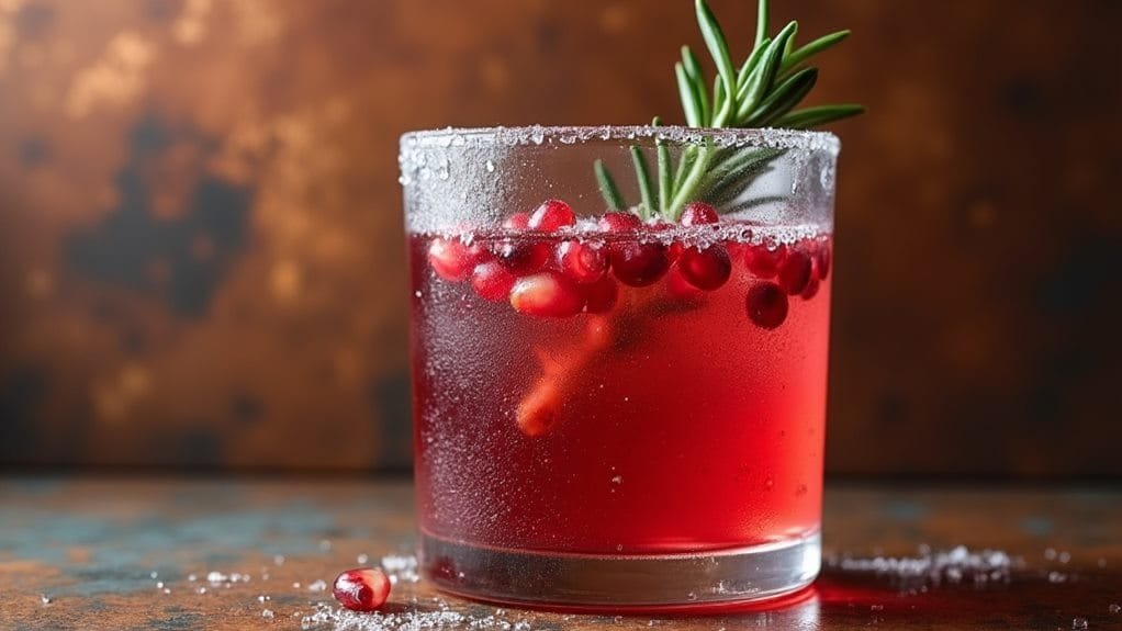 Frosted Pomegranate Fizz With Rosemary 1 historical events and trends