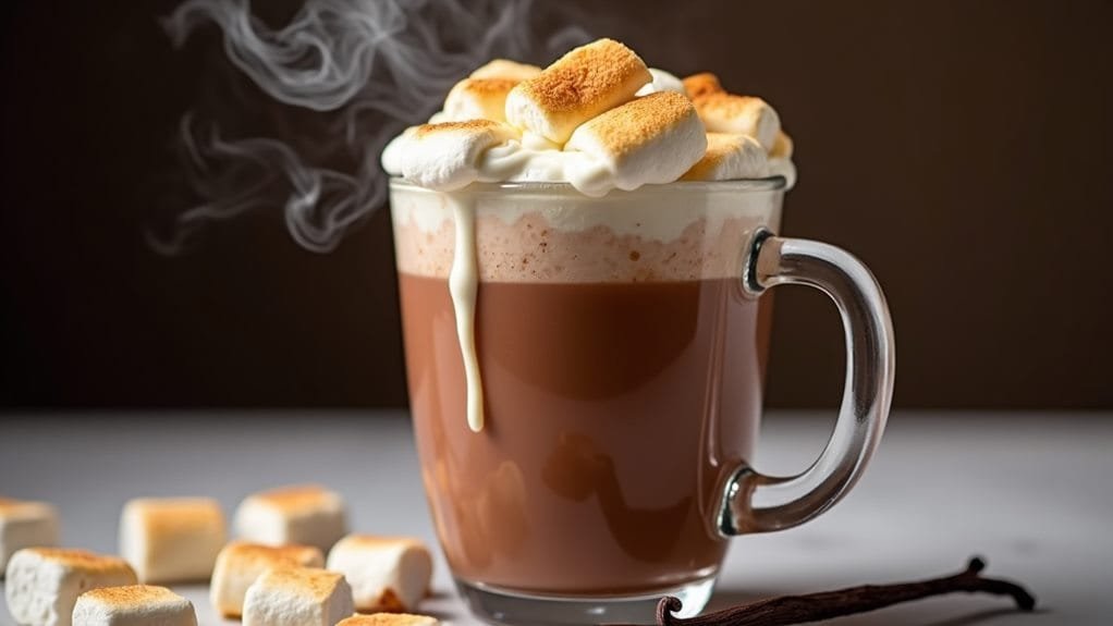 incorporate alcohol and vanilla