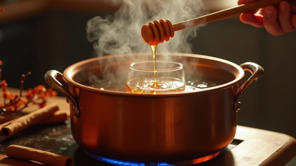 Christmas Carol Cognac With Honey 7 low heat cooking method