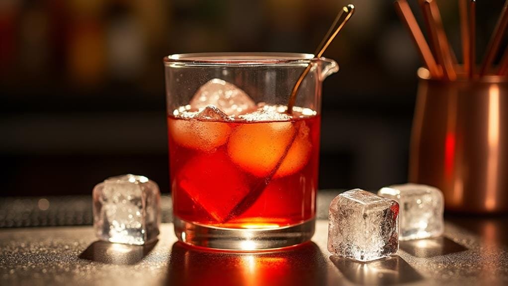 mix chilled components thoroughly