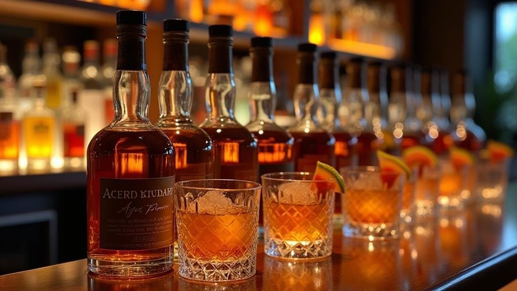 premium rum selection first