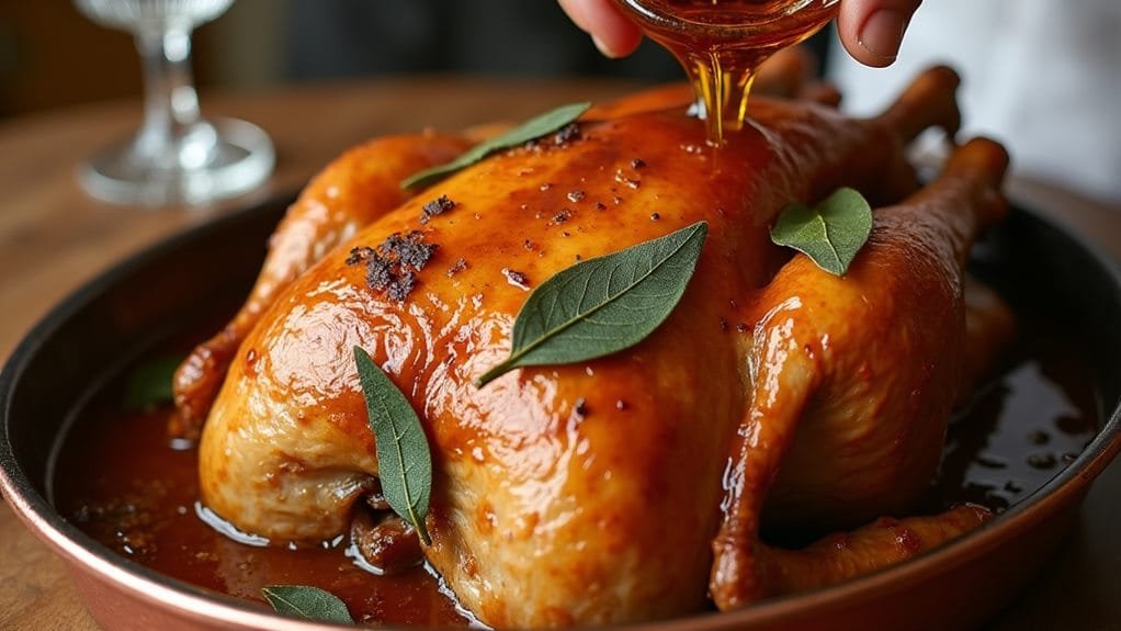 serve with pan drippings