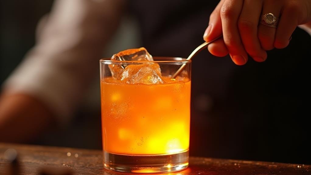 stir mixture with spoon