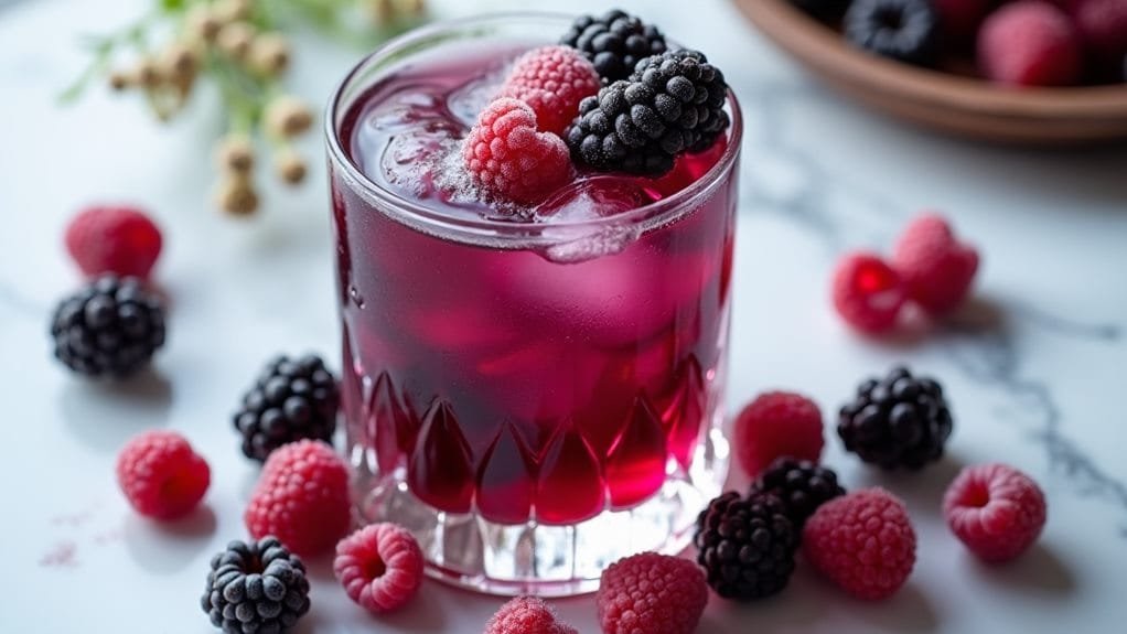 Merry Berry Bramble With Sugared Fruit 9 store in cool location