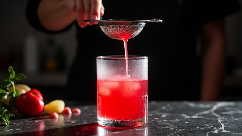 strain into chilled glass