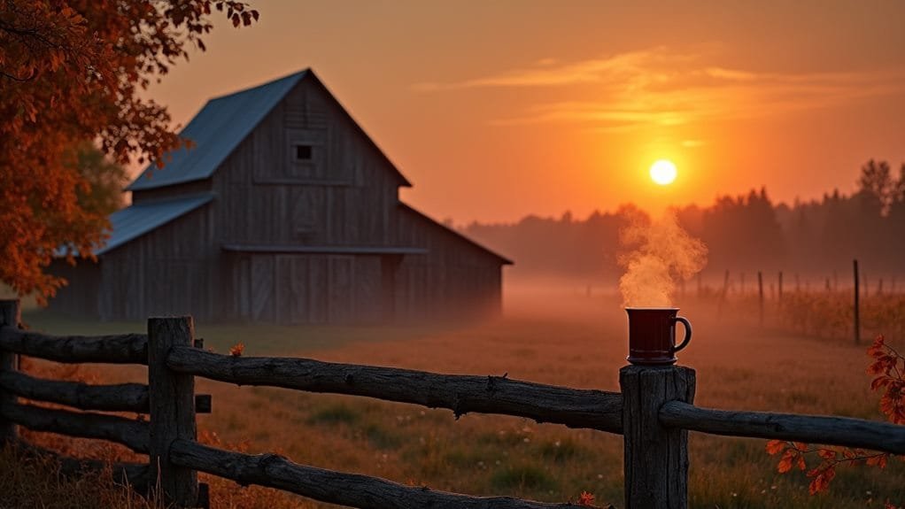 Thanksgiving Harvest Moon With Apple Cider