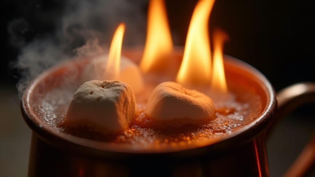 toast and melt marshmallows