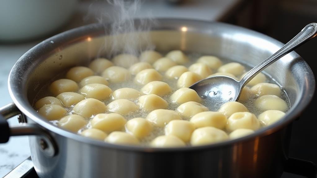 boil gnocchi until floating