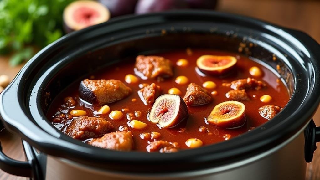 Slow-Cooked Duck Vindaloo With Fig and Cashews 4 cook low for 6 8 hours