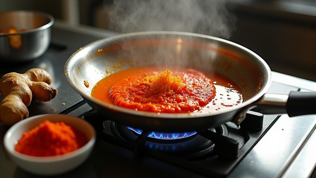 curry sauce preparation steps