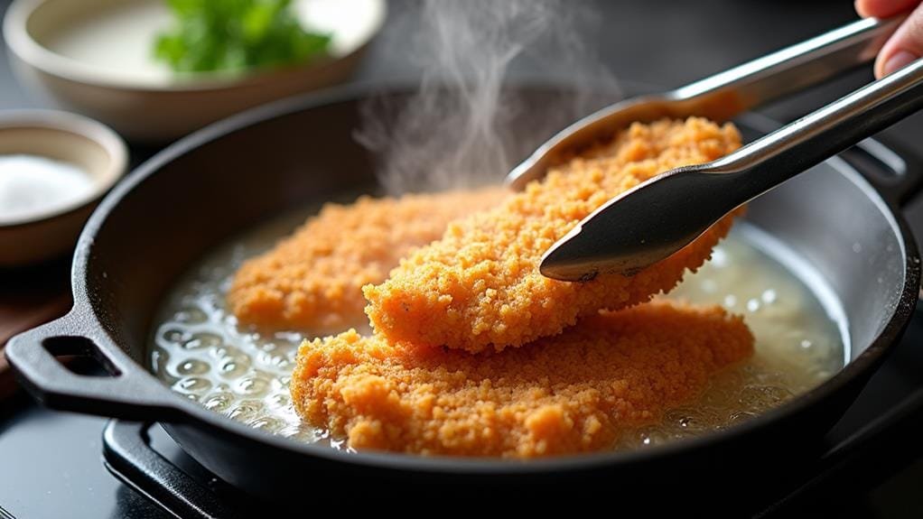 Japanese Chicken Katsu Curry 4 fry chicken until golden