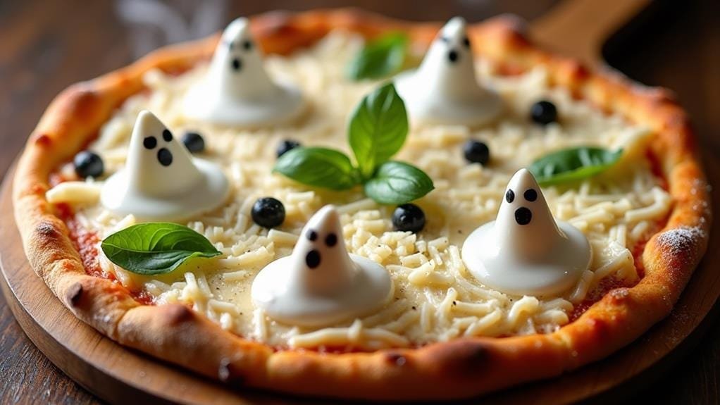 hauntingly delicious cheese pizza