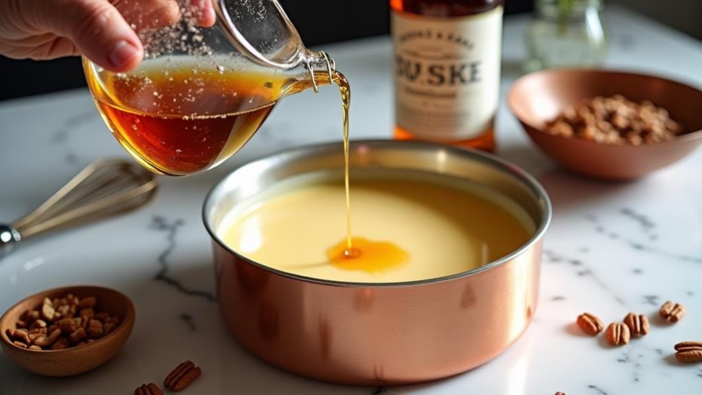 incorporate bourbon and pecans