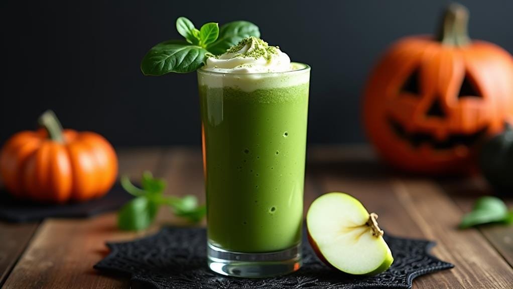 5 Best Halloween Drink Recipes (Non-Alcoholic) 1 magical green smoothie recipe