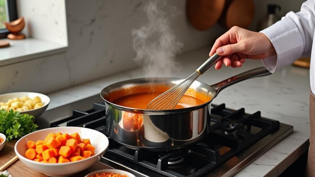 Japanese Chicken Katsu Curry 5 prepare curry sauce separately