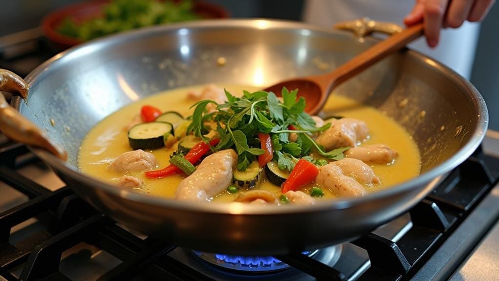 simmer chicken until cooked