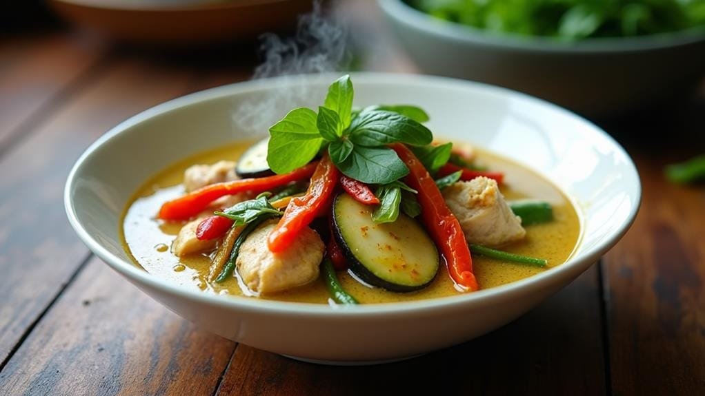 Thai Green Curry With Chicken