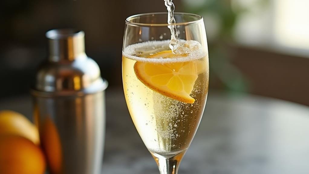 add gin and mixers