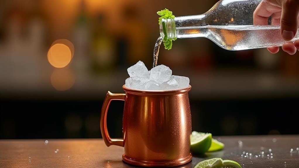 add vodka and lime
