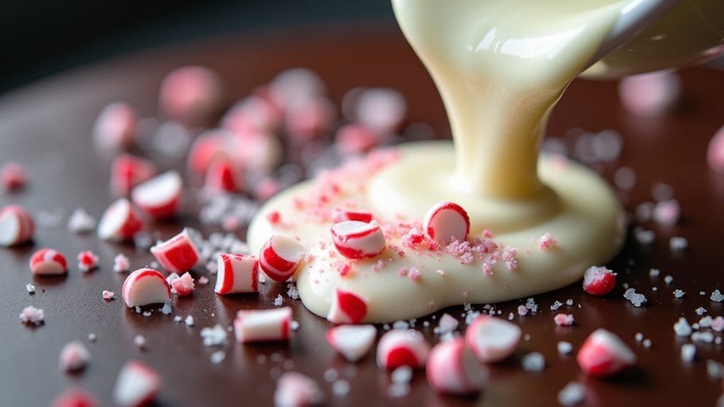 add white chocolate layer