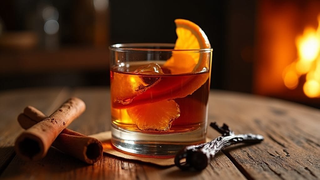 Fireside Orange Whiskey With Cinnamon 4 choose premium bourbon whiskey