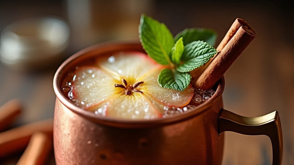 Spiced Apple Cider Mule With Ginger 5 combine spirits with cider