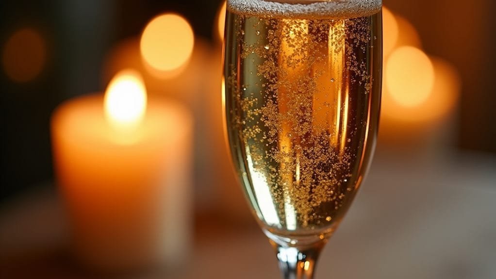 Golden Star Champagne With Edible Glitter 2 culinary instructions for preparation